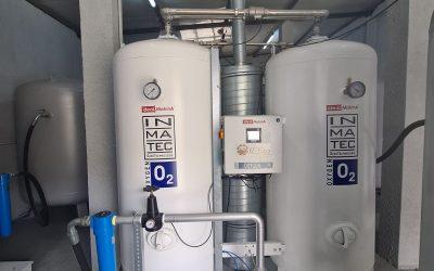 Oxygen generators at the Republican Hospital, Batumi