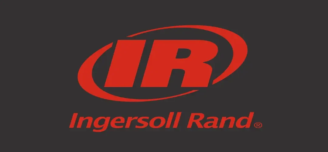 Ingersoll Rand logo on black background