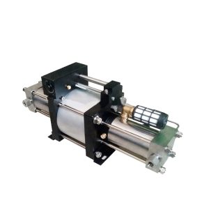 Air pressure booster — air-driven gas booster pump